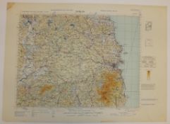 27x IRELAND MAP EIRE DUBLIN QTR INCH TO 1 MILE 1953 2ND EDITION 4338GSGS SHEET 4