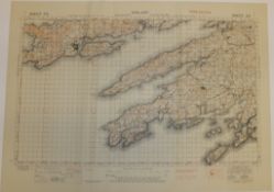 30x IRELAND MAP 1INCH 1MILE 1942 3RD EDITION 4136 GSGS SHEET 375 CROOKHAVEN