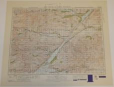 29x SCOTLAND MAP BEN NEVIS FORT WILLIAM 1INCH 1MILE 1949 POPULAR EDITION 4639GSGS SHEET 47