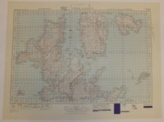 28x SCOTLAND MAP NORTH MAINLAND SHETLAND ISLAND 1INCH 1MILE 1950 POPULAR EDITION 4639GSGS