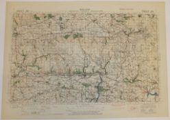 28x IRELAND MAP 1INCH 1MILE 1942 3RD EDITION 4136 GSGS SHEET 365 WATERFORD COUNTY