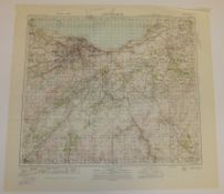 28x SCOTLAND MAP EDINBURGH 1INCH 1MILE 1953 2ND EDITION 4639GSGS SHEET 74