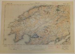 28x IRELAND MAP 1INCH 1MILE 1942 3RD EDITION 4136 GSGS SHEET 368 VALENTINA ISLAND