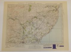 30x SCOTLAND MAP STONEHAVEN BRECHIN 1INCH 1MILE 1948 POPULAR EDITION 4639GSGS SHEET 51