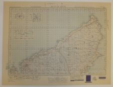 29x SCOTLAND MAP BUTT OF LEWIS 1INCH 1MILE 1950 POPULAR EDITION 4639GSGS SHEET 8