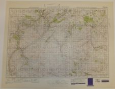 29x SCOTLAND MAP DUFFTOWN HUNTLY 1INCH 1MILE 1948 POPULAR EDITION 4639GSGS SHEET 39