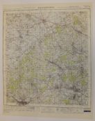 28x ENGLAND & WALES MAP THE CHILTERNS 1INCH 1MILE 1951 2ND EDITION 4620GSGS SHEET 159