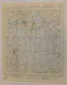 26x ENGLAND & WALES MAP GAINSBOROUGH 1INCH 1MILE 1952 2ND EDITION 4620GSGS SHEET 104