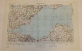 29x SCOTLAND MAP FIRTH OF FORTH 1INCH 1MILE 1957 1ST EDITION 4639GSGS SHEET 68