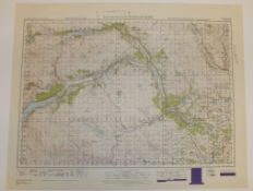 29x SCOTLAND MAP DUNKELD PITLOCHRY 1INCH 1MILE 1948 POPULAR EDITION 4639GSGS SHEET 56