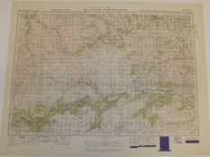 29x SCOTLAND MAP BALLATER STRATHDON 1INCH 1MILE 1948 POPULAR EDITION 4639GSGS SHEET 44