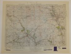 28x SCOTLAND MAP NEWTON STEWART 1INCH 1MILE 1947 POPULAR EDITION 4639 GSGS SHEET 87