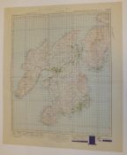 30x SCOTLAND MAP ISLAY 1INCH 1MILE 1949 POPULAR EDITION 4639GSGS SHEET 69