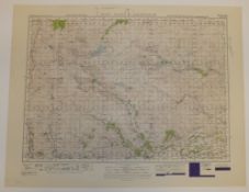 27x SCOTLAND MAP GLEN GLOVA LOCHNAGER 1INCH 1MILE 1948 POPULAR EDITIONS 4639GSGS SHEET 50