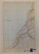 28x SCOTLAND MAP AILSA CRAIG GIRVAN 1INCH 1MILE 1947 POPULAR EDITION 4639GSGS SHEET 82