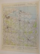 26x ENGLAND & WALES MAP CHATHAM MAIDSTONE 1INCH 1MILE 1951 2ND EDITION 4620GSGS SHEET 172