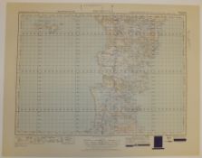 22x SCOTLAND MAP BENBECULA 1INCH 1MILE 1949 POPULAR EDITION 4639GSGS SHEET 23