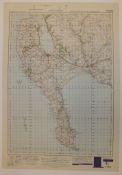 30x SCOTLAND MAP STRANRAER 1INCH 1MILE 1947 POPULAR EDITION 4639 GSGS SHEET 90