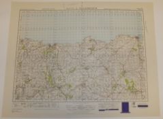 29x SCOTLAND MAP BANFF FRASERBURGH 1INCH 1MILE 1949 POPULAR EDITION 4639GSGS SHEET 30