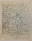 22x ENGLAND & WALES MAP DONCASTER 1INCH 1MILE 1960 7TH SERIES 3GSGS SHEET 103