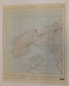 11x ENGLAND & WALES MAP LANDS END 1INCH 1MILE 1951 2ND EDITION 4620GSGS SHEET 189