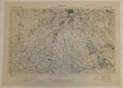 30x IRELAND MAP 1INCH 1MILE 1942 3RD EDITION 4136 GSGS SHEET 324 COLLOONY