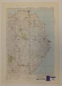 29x SCOTLAND MAP PETERHEAD 1INCH 1MILE 1949 POPULAR EDITION 4639GSGS SHEET 31