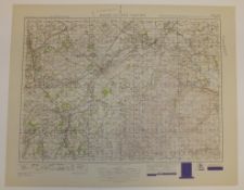 28x SCOTLAND MAP KELSO THE CHEVIOT 1INCH 1MILE 1949 POPULAR EDITION 4639 GSGS SHEET 81