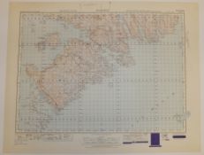 29x SCOTLAND MAP HARRIS 1INCH 1MILE 1949 POPULAR EDITION 4639GSGS SHEET 18