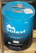 Solest Polyol Ester Compressor Oil - 18.9LTR