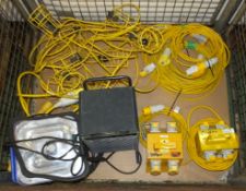 Various Electrical Equipment, 10x Light Case,s 2x Lights, Rhino FH3 - Heating & Drying Uni