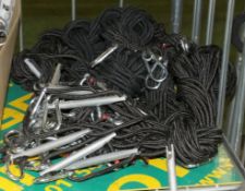 3 bundles of 8 Guy rope assemblies