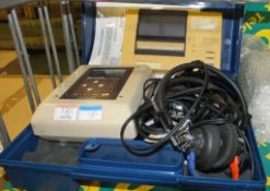 MicroLab Hearing Test set, accessories in carry case