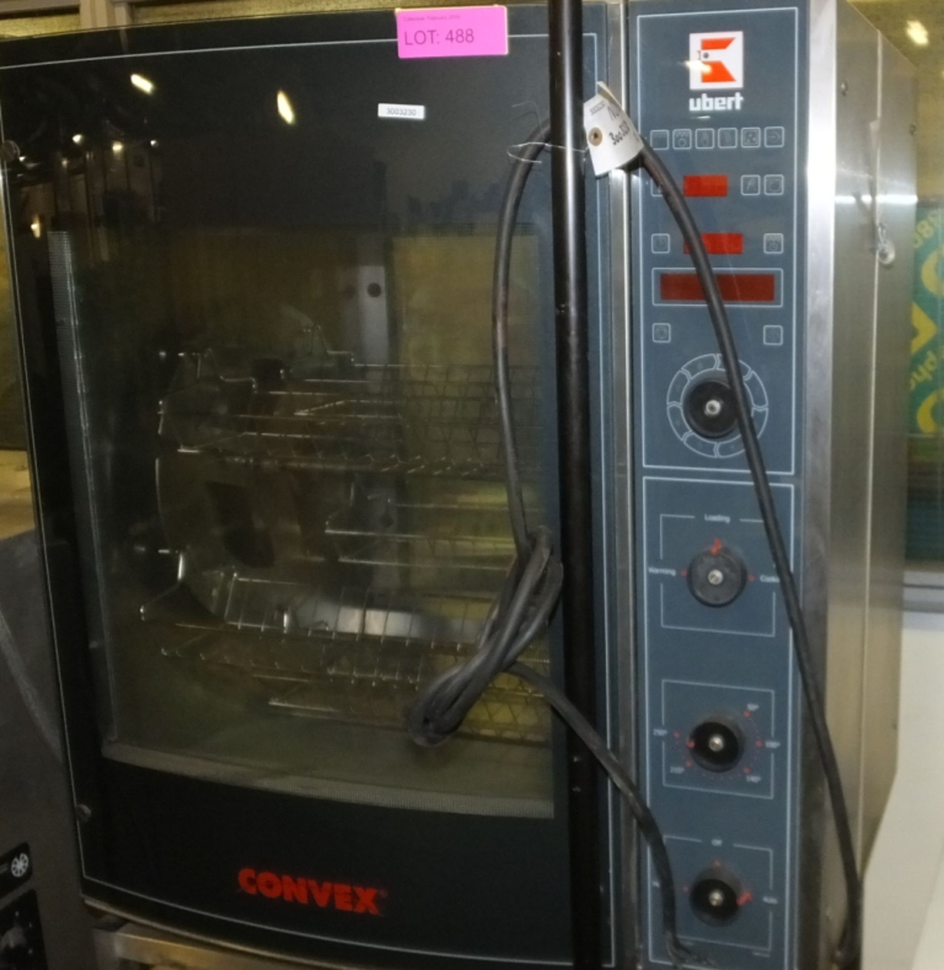 Ubert RT 505 Series Convex oven and stand - 400v 3 Phase - Bild 4 aus 4