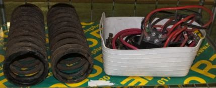 Electrical connectors, 2x Heavy duty springs