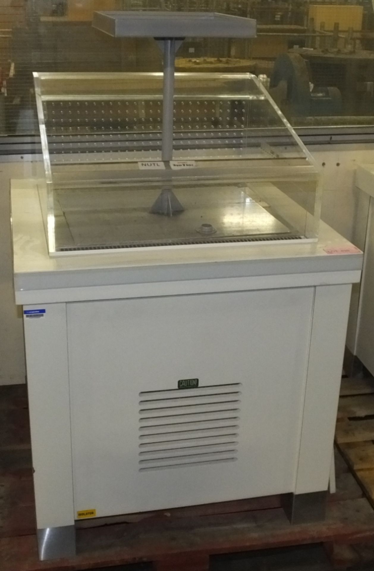 CP-INSP-Flatbed Chiller display unit - Dimensions: 86x86x125cm (LxDxH)