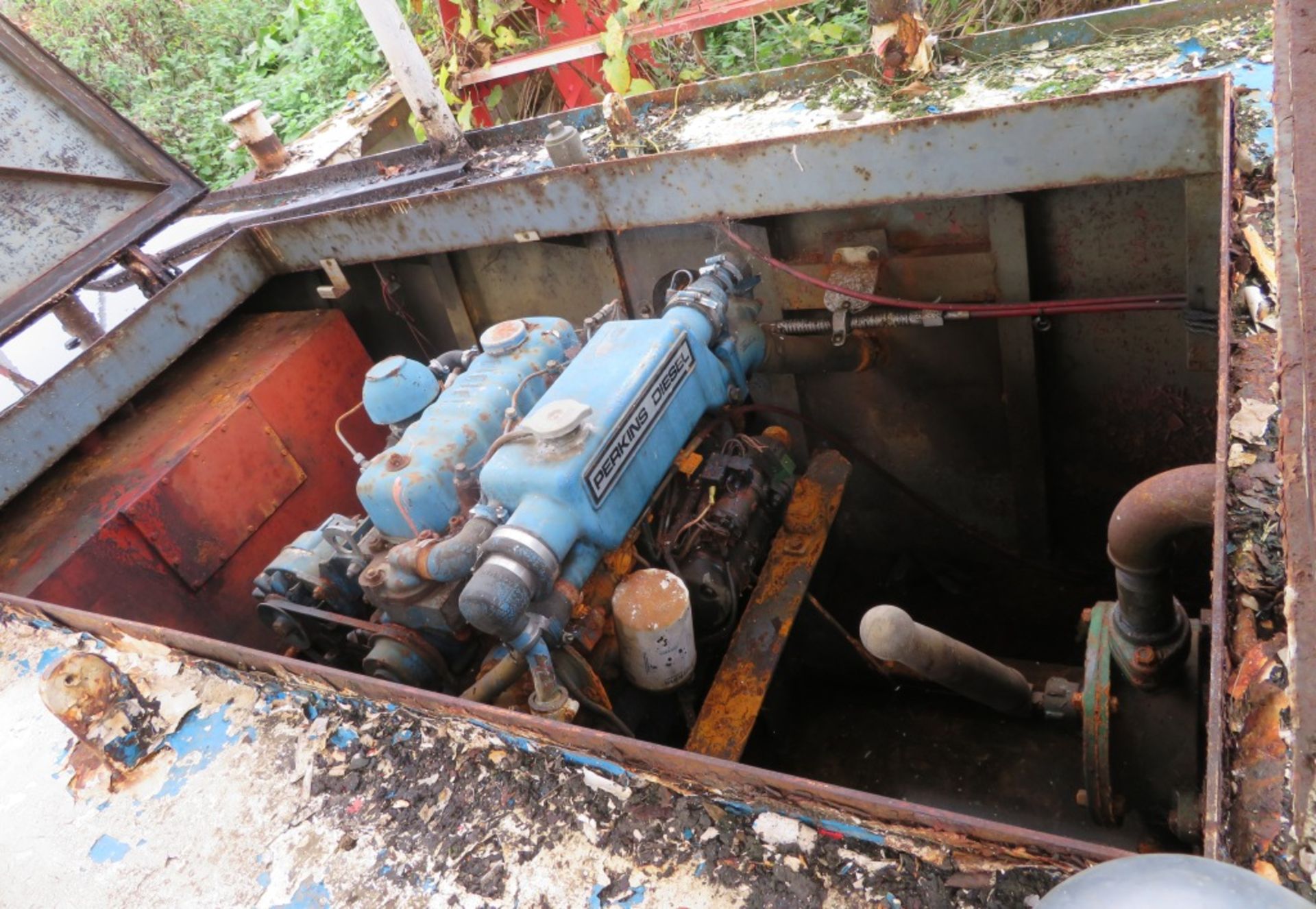 LARGE 'LOUISIANA RIVERBOAT CO' STEEL STEAMBOAT WITH INTERNAL BENCH SEATING AND PERKINS DIE - Bild 4 aus 8