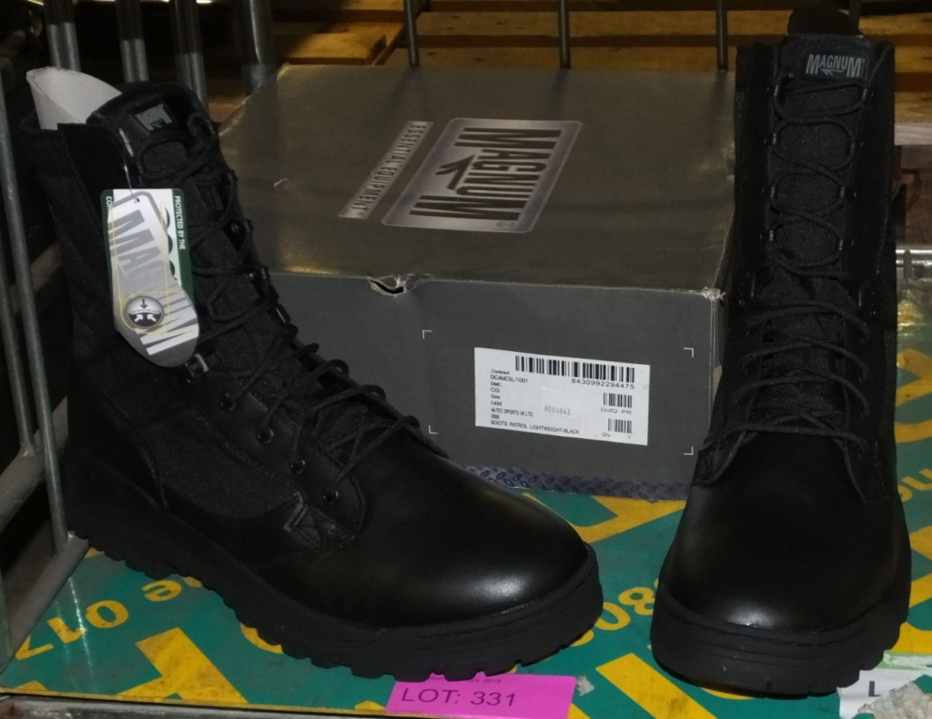 Magnum Patrol Boots Lightweight Black - 14M