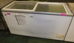 Sliding top door Chest freezer