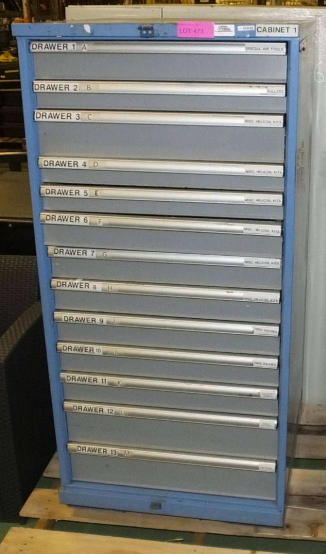 13 drawer LIsta tool cabinet
