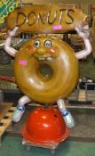 4ft Donut Novelty Display sign