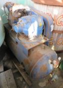 BROOM AND WADE CYLINDER MOUNTED AIR COMPRESSOR; SPARES OR REPAIR - PLEASE NOTE THIS LOT IS