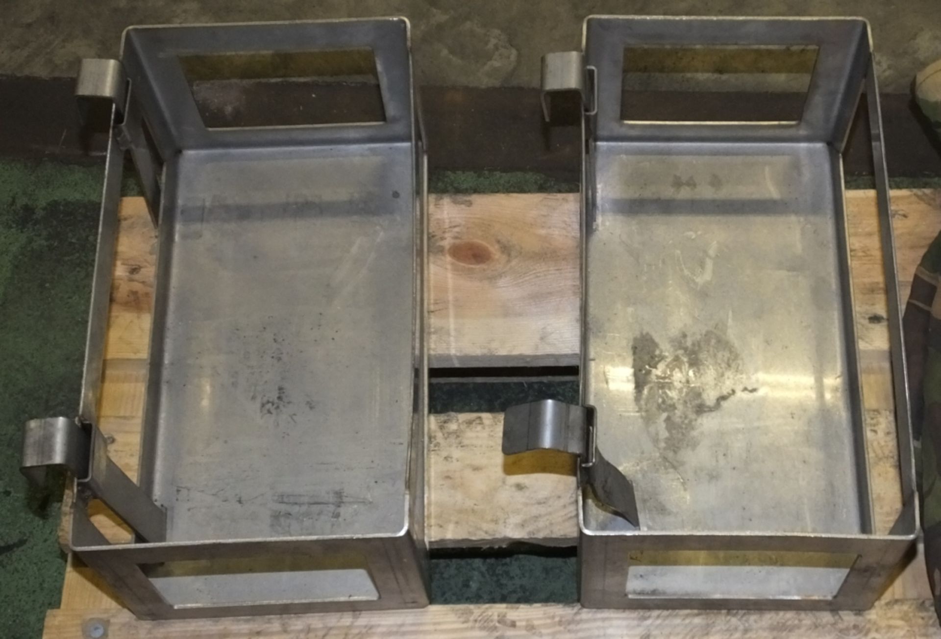 2x Marine stainless Jerry Can holders