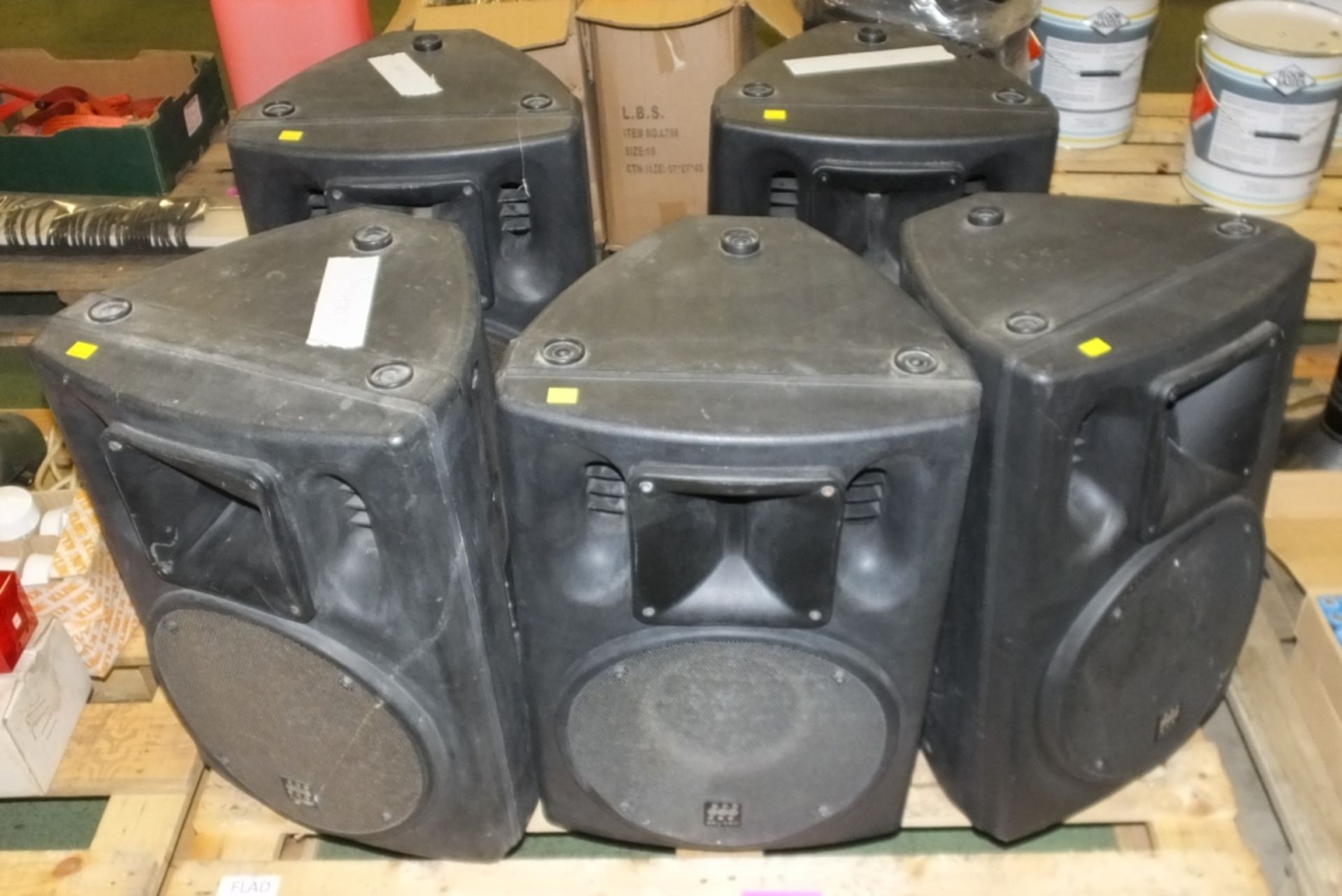 5x Skytec PA Speakers