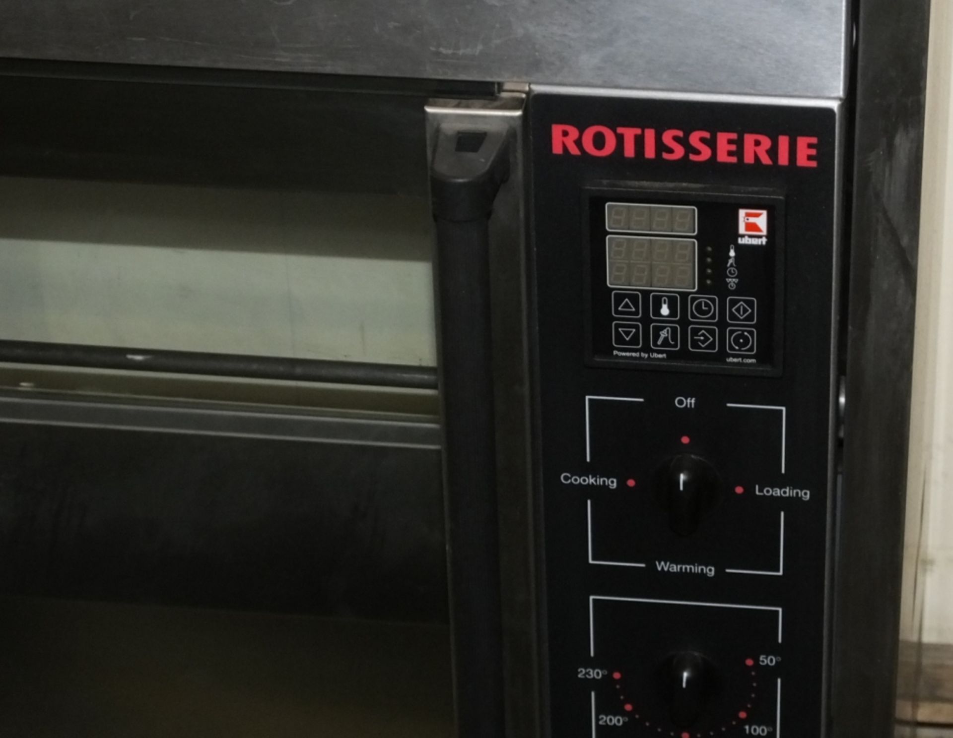 Ubert RT305 Compact Rotisserie oven - 400v 3 phase - Image 2 of 3