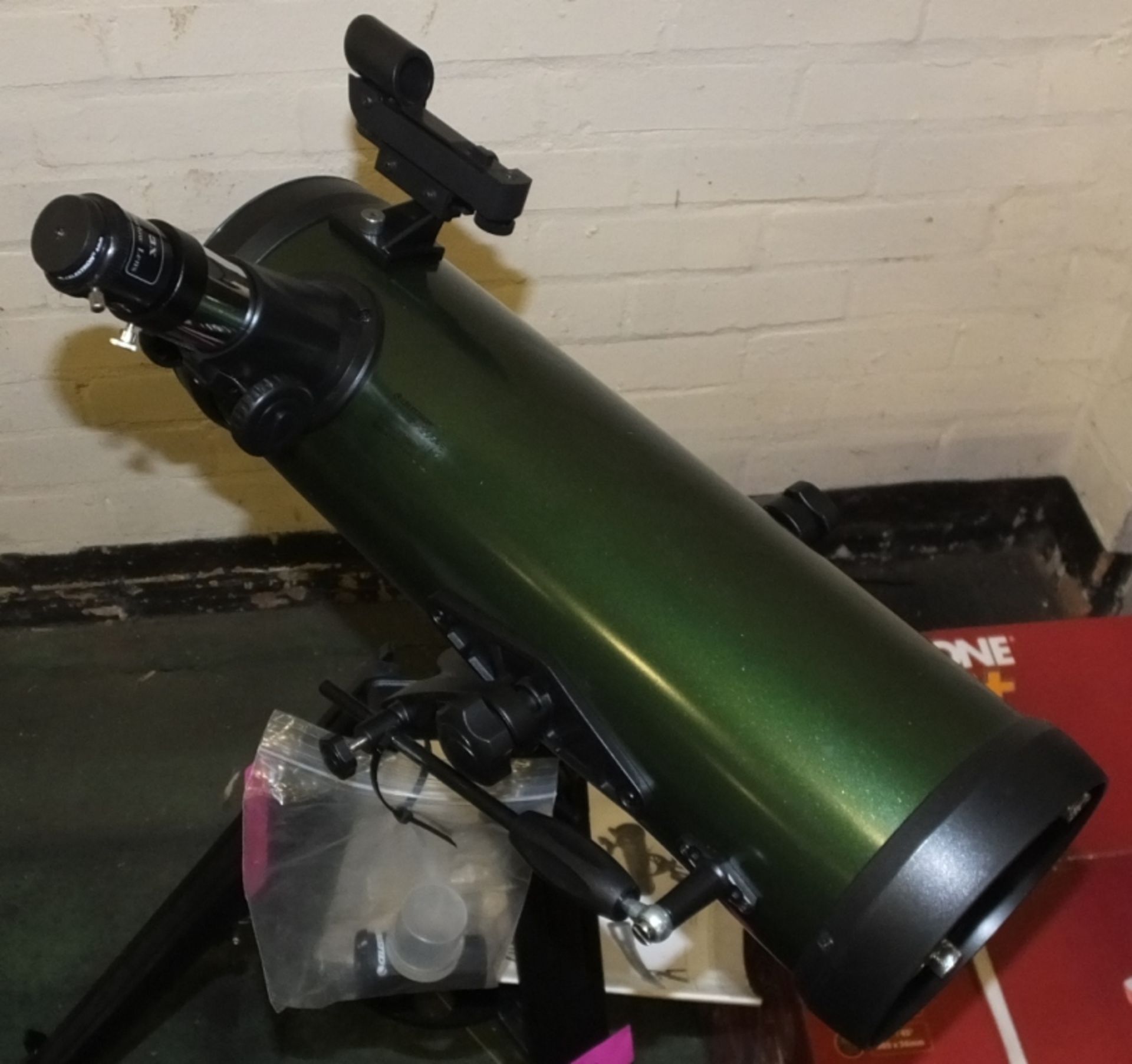 Celestron Explorascope Telescope on tripod - Image 2 of 4