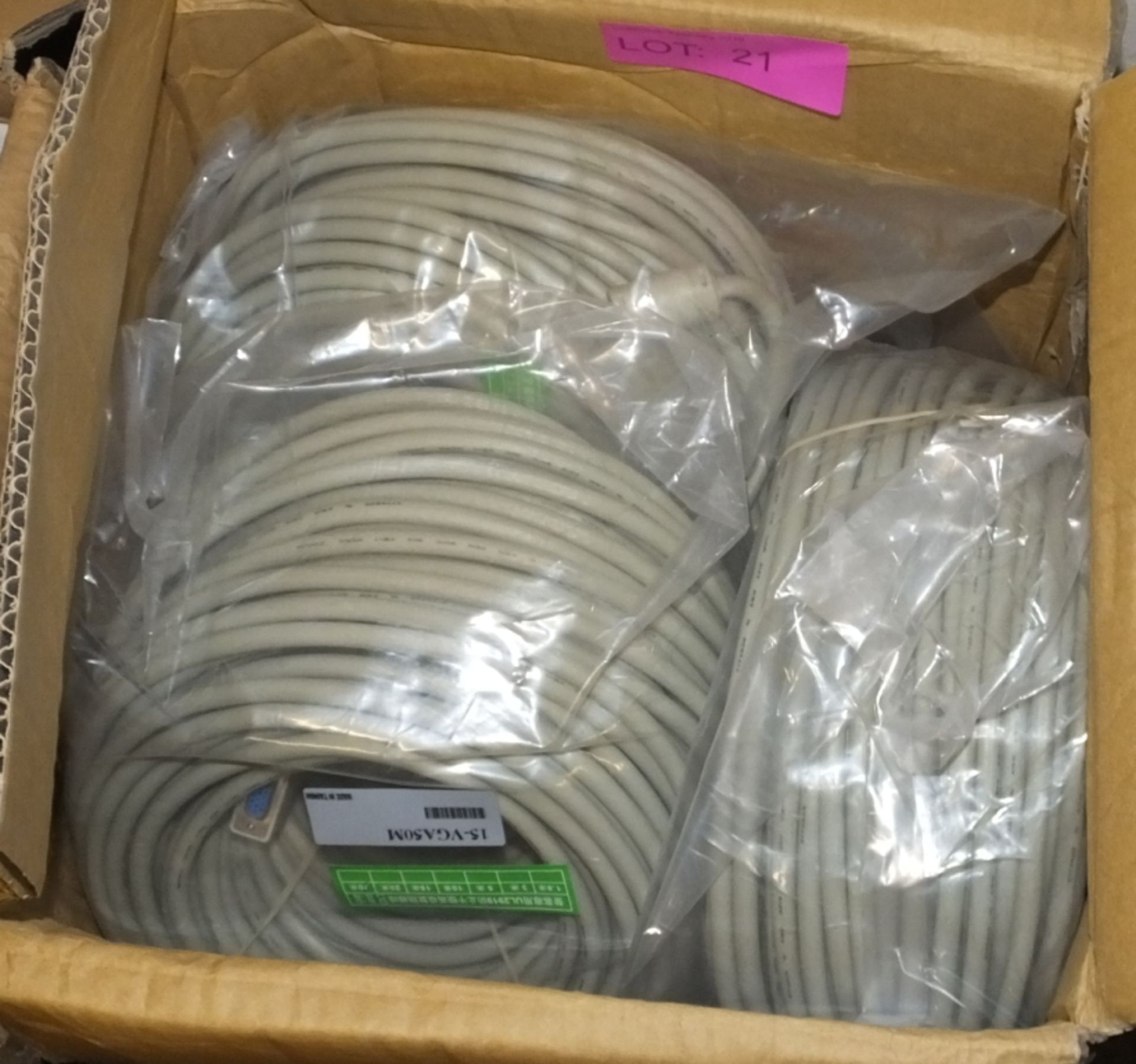 3x 50M VGA Cables - 15-VGA50M