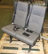 Van Double Rear Seats with S/B's