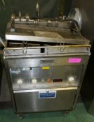 Valentines double basket fryer (in need of service)