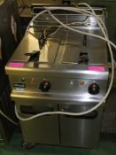 Lincat double basket fryer